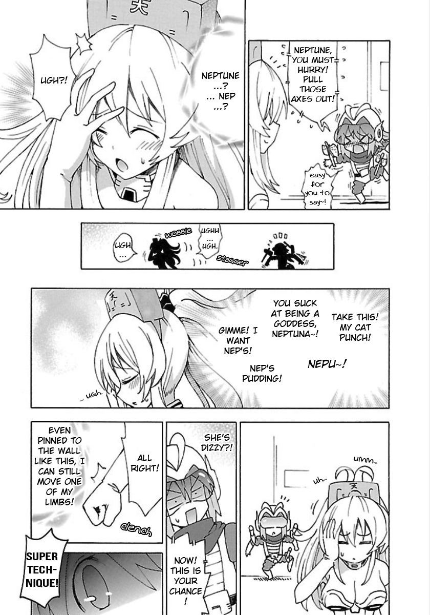 Choujigen Game Neptune - Megami Tsuushin Chapter 25 page 11 - Chapter 25