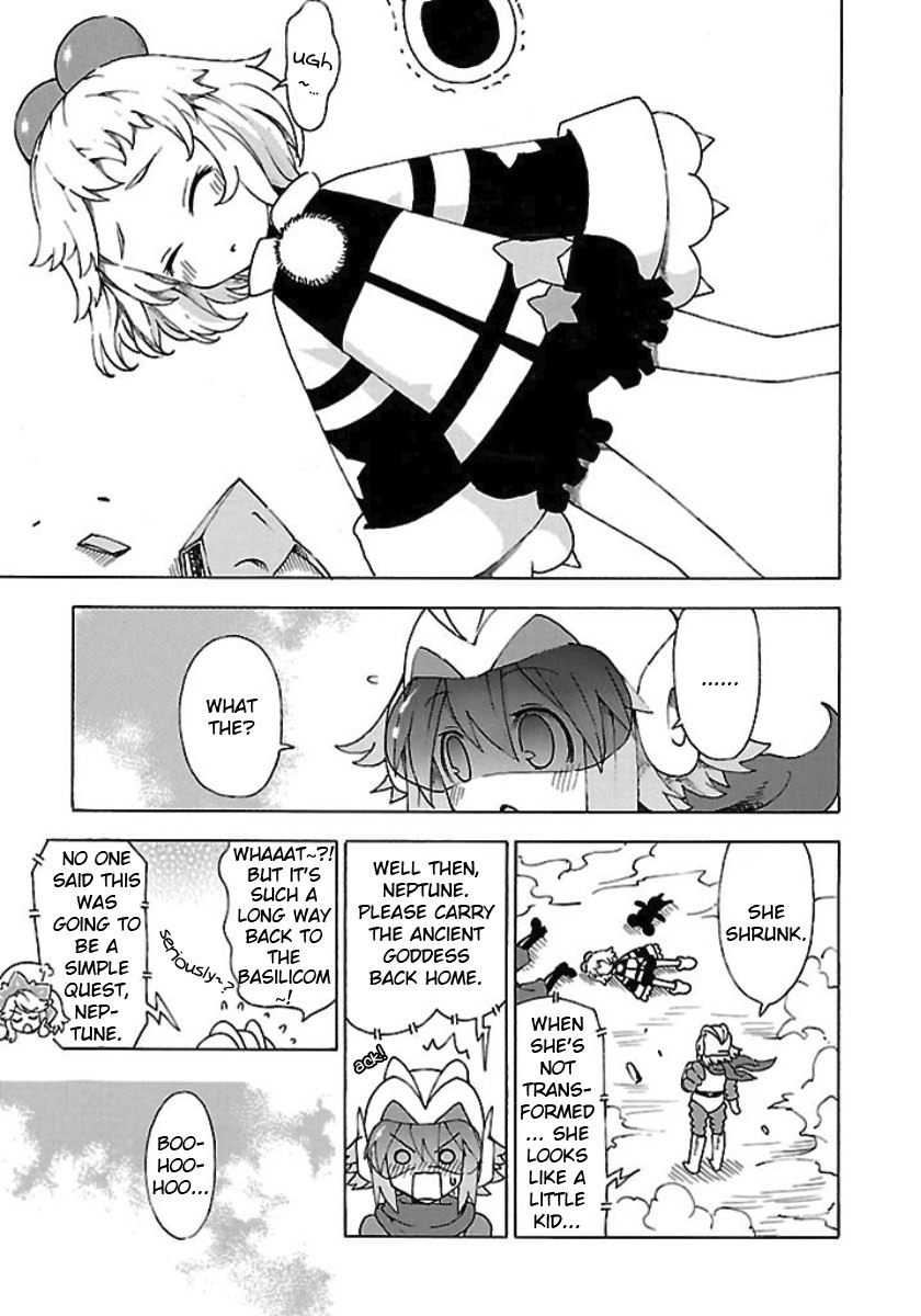 Choujigen Game Neptune - Megami Tsuushin Chapter 25 page 13 - Chapter 25