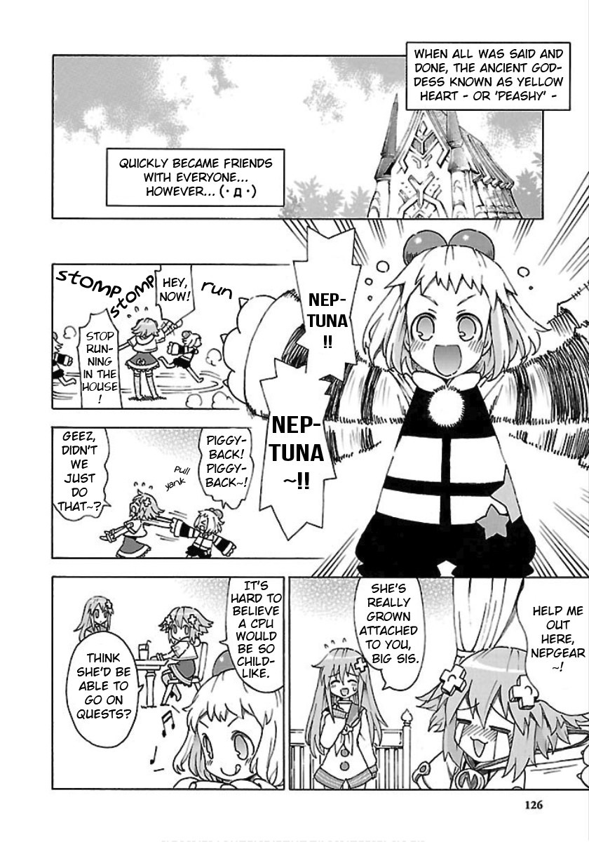 Choujigen Game Neptune - Megami Tsuushin Chapter 25 page 14 - Chapter 25