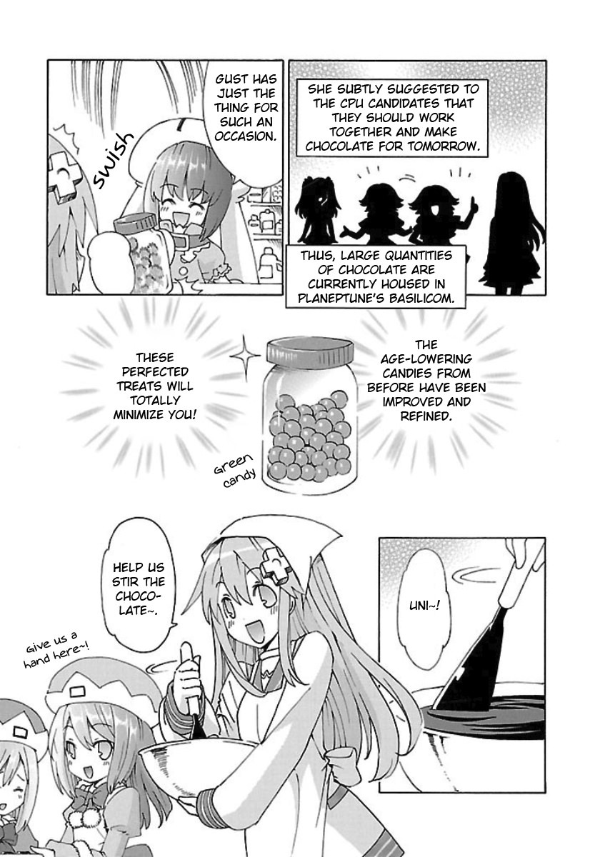Choujigen Game Neptune - Megami Tsuushin Chapter 27 page 3 - Chapter 27