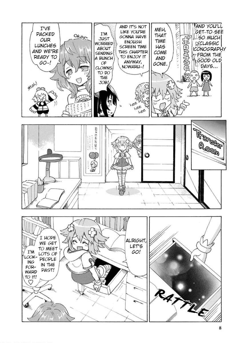 Choujigen Game Neptune - Megami Tsuushin Chapter 28 page 10 - Chapter 28