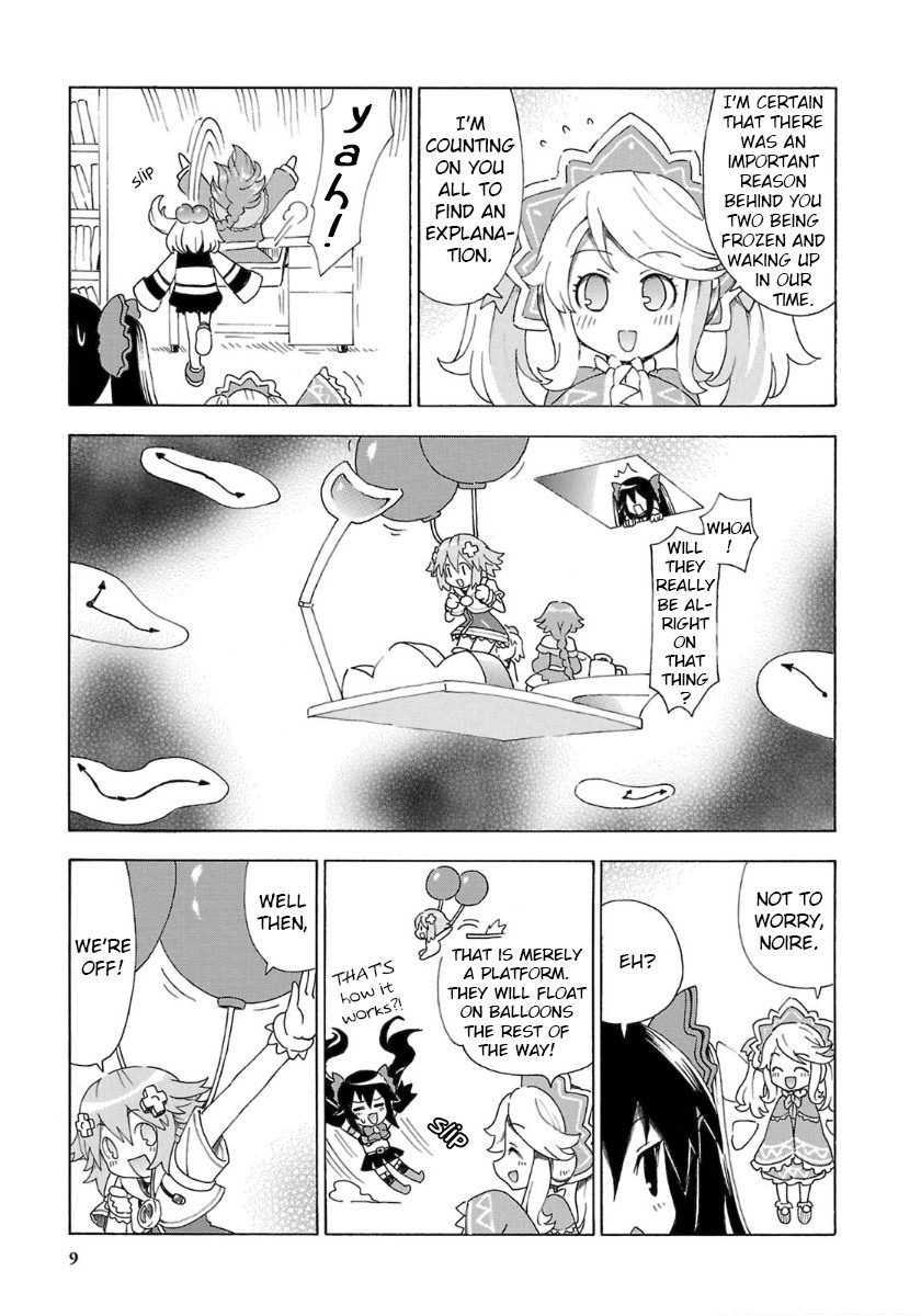 Choujigen Game Neptune - Megami Tsuushin Chapter 28 page 11 - Chapter 28