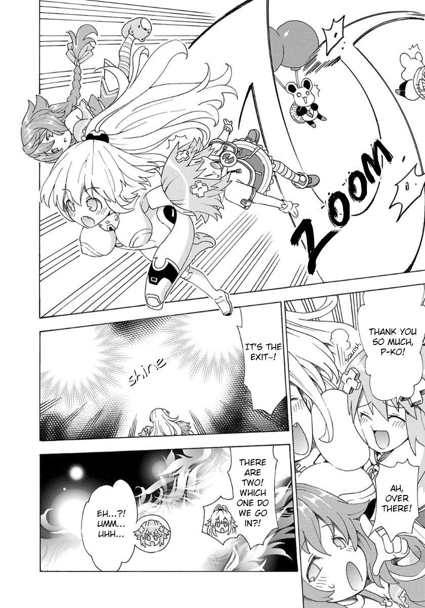Choujigen Game Neptune - Megami Tsuushin Chapter 28 page 18 - Chapter 28