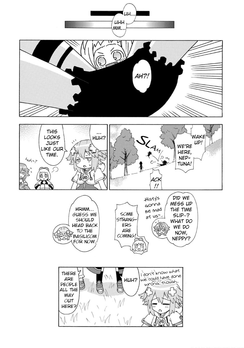 Choujigen Game Neptune - Megami Tsuushin Chapter 28 page 21 - Chapter 28