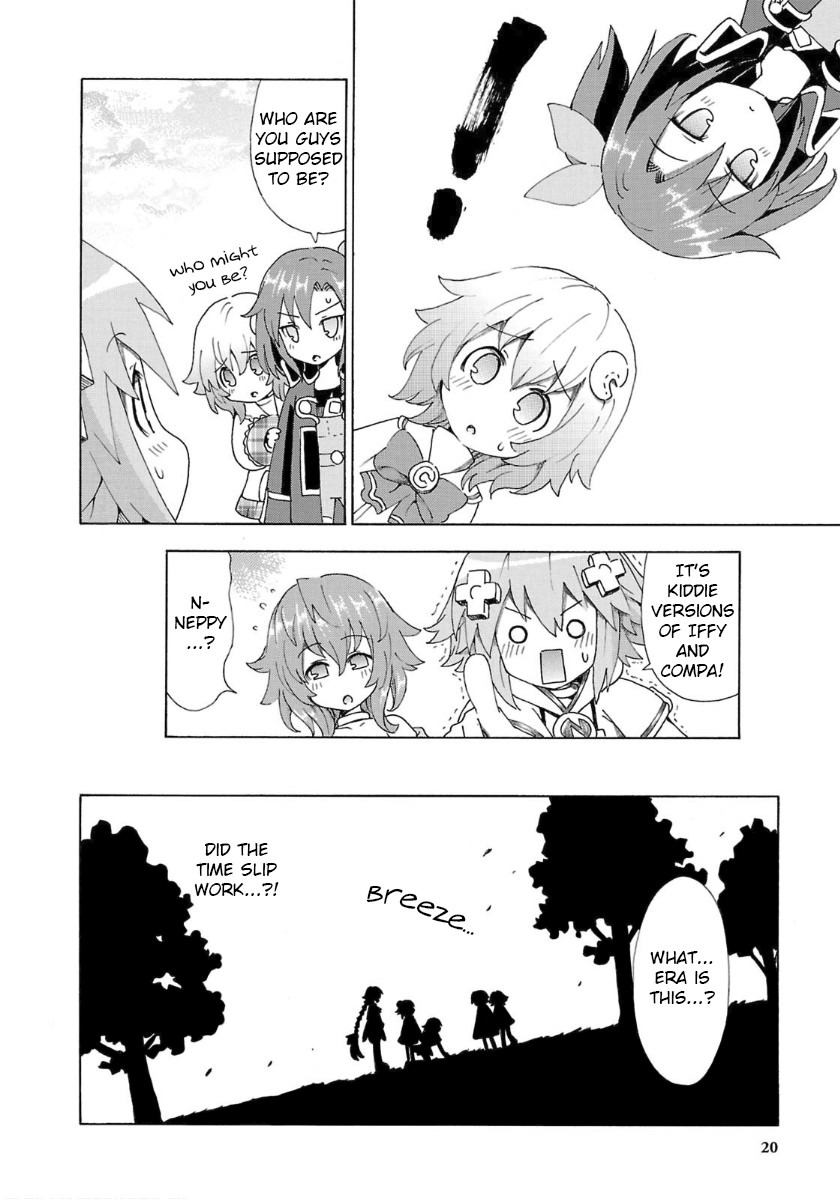 Choujigen Game Neptune - Megami Tsuushin Chapter 28 page 22 - Chapter 28