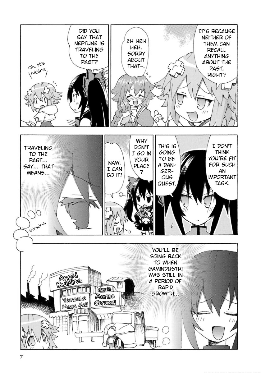 Choujigen Game Neptune - Megami Tsuushin Chapter 28 page 9 - Chapter 28
