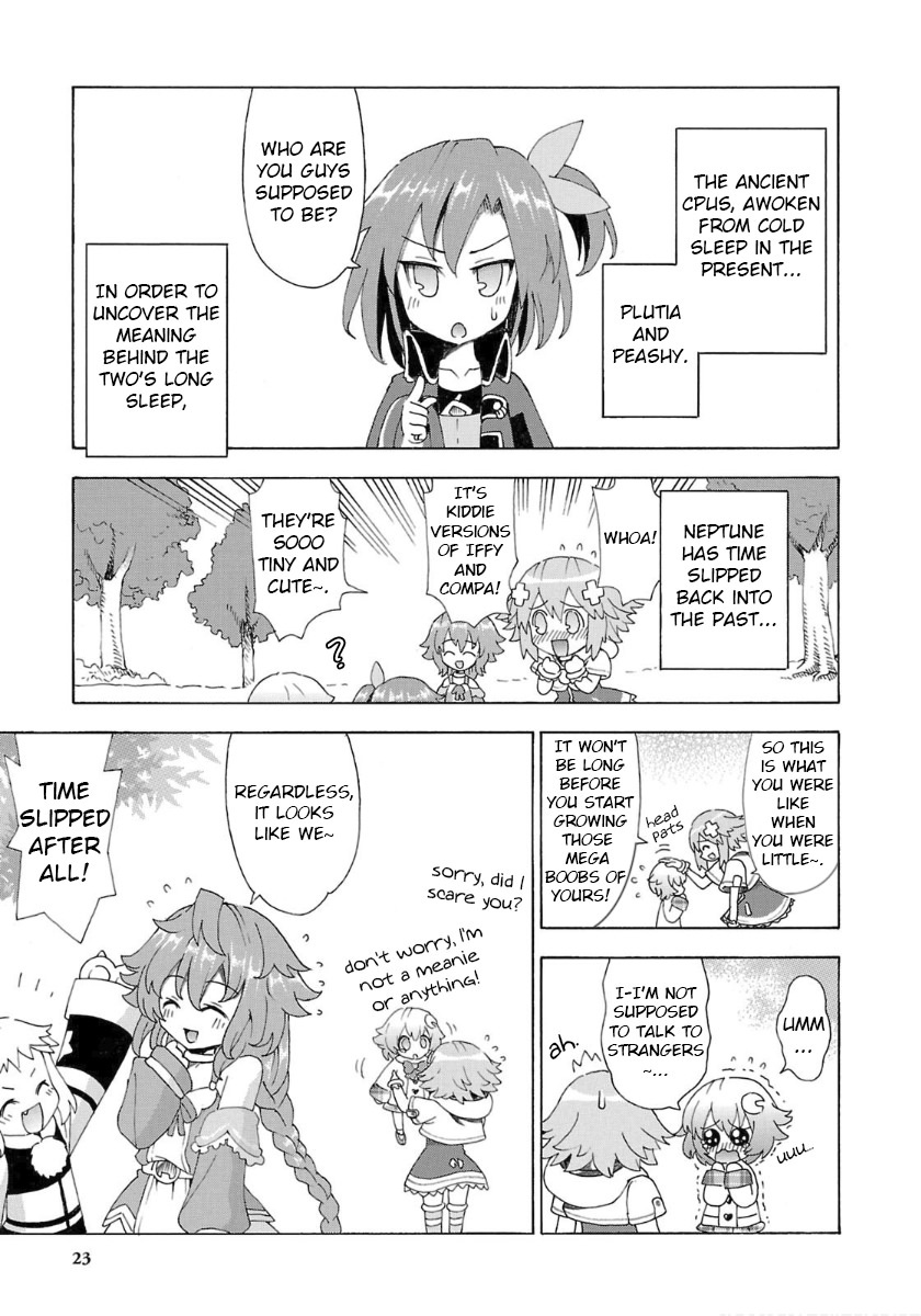 Choujigen Game Neptune - Megami Tsuushin Chapter 29 page 1 - Chapter 29