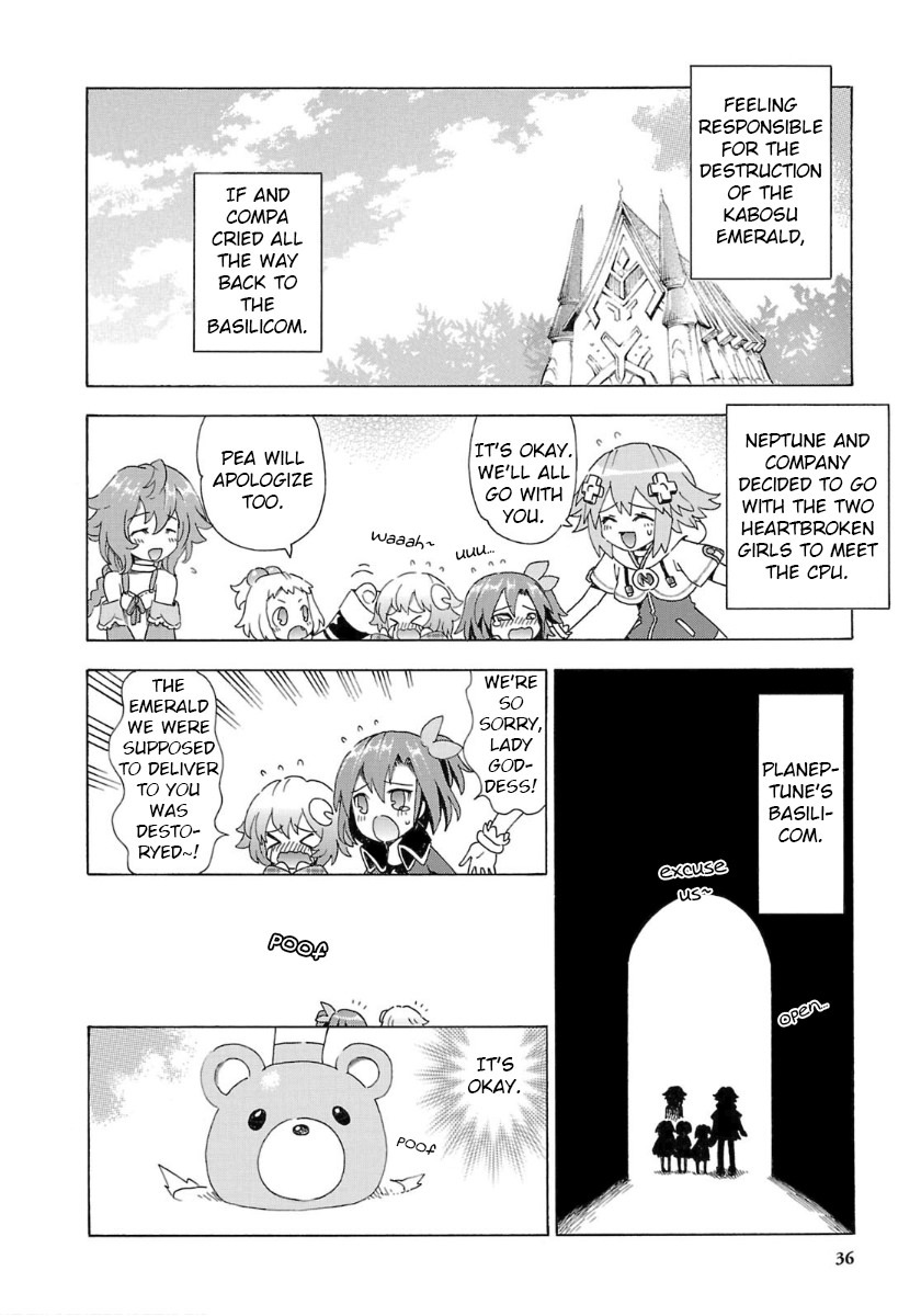 Choujigen Game Neptune - Megami Tsuushin Chapter 29 page 14 - Chapter 29