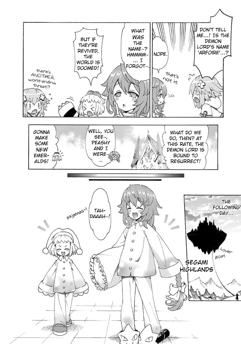 Choujigen Game Neptune - Megami Tsuushin Chapter 30 page 4 - Chapter 30