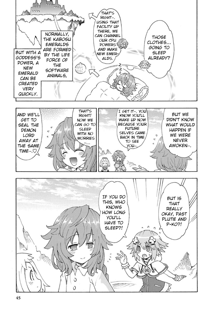 Choujigen Game Neptune - Megami Tsuushin Chapter 30 page 5 - Chapter 30