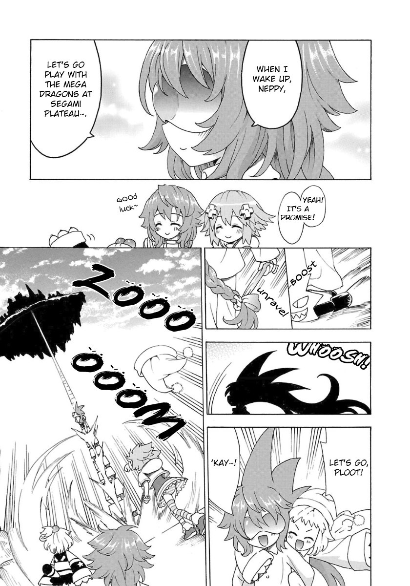 Choujigen Game Neptune - Megami Tsuushin Chapter 30 page 7 - Chapter 30