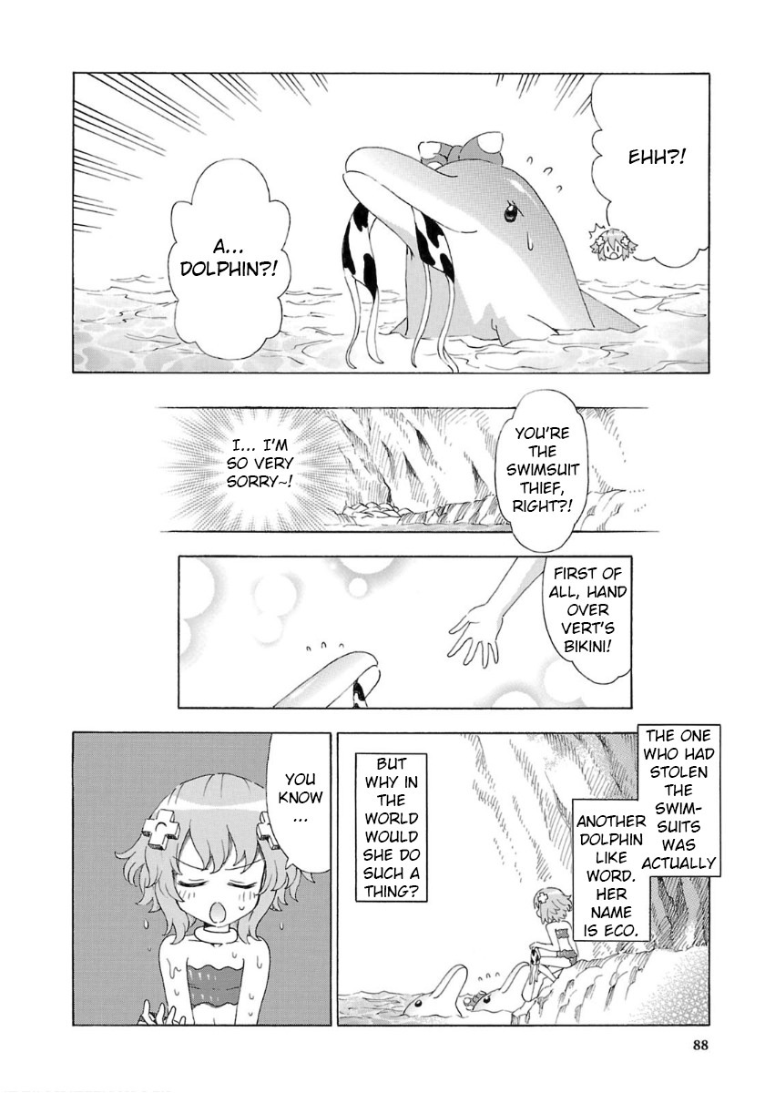 Choujigen Game Neptune - Megami Tsuushin Chapter 32 page 12 - Chapter 32: Eco The Dolphin