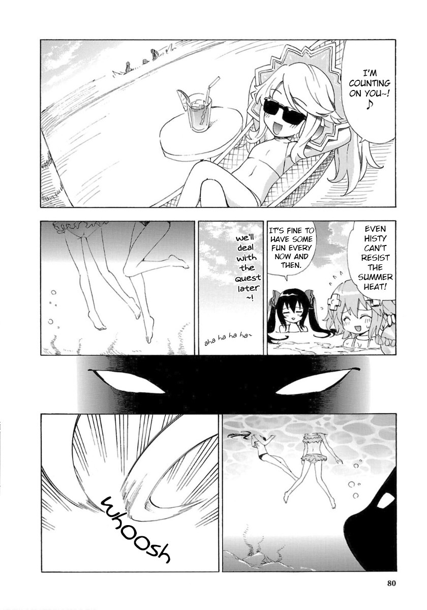 Choujigen Game Neptune - Megami Tsuushin Chapter 32 page 4 - Chapter 32: Eco The Dolphin