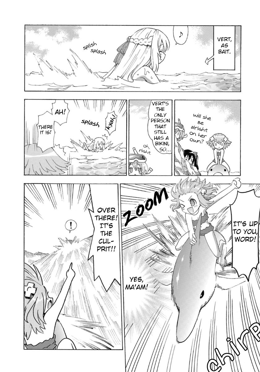 Choujigen Game Neptune - Megami Tsuushin Chapter 32 page 8 - Chapter 32: Eco The Dolphin