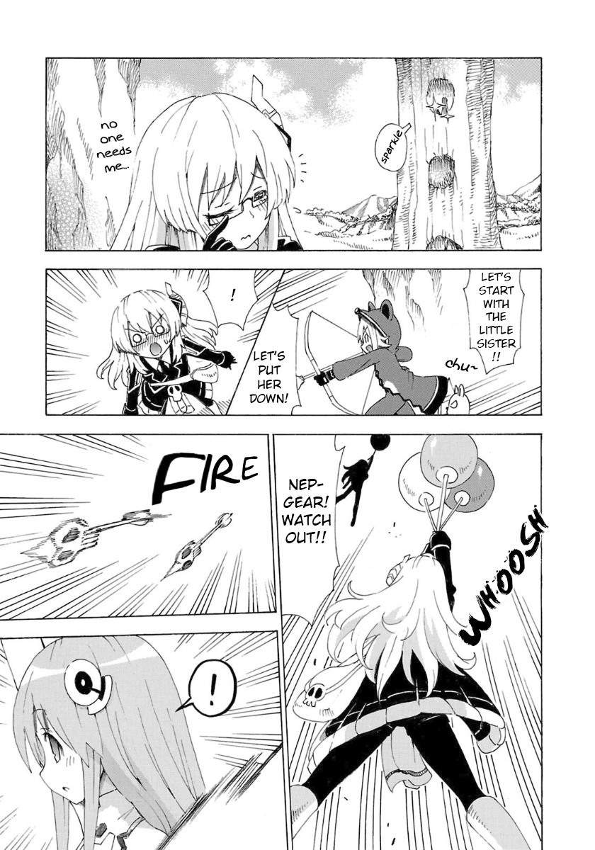 Choujigen Game Neptune - Megami Tsuushin Chapter 34 page 11 - Chapter 34: The Rei Battlefield Crisis