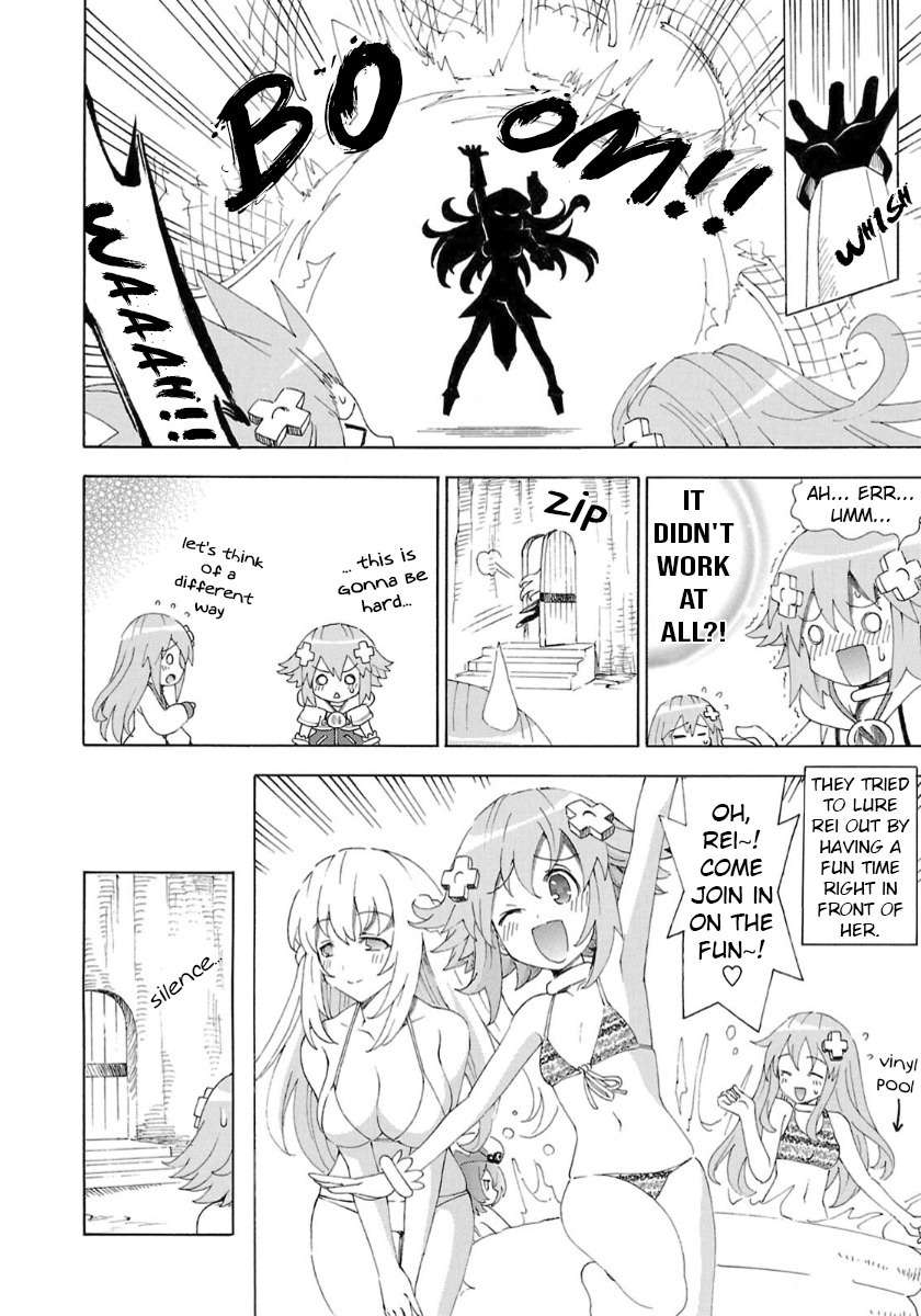 Choujigen Game Neptune - Megami Tsuushin Chapter 35 page 10 - Chapter 35: The Legend of Rei the Unrivaled?!