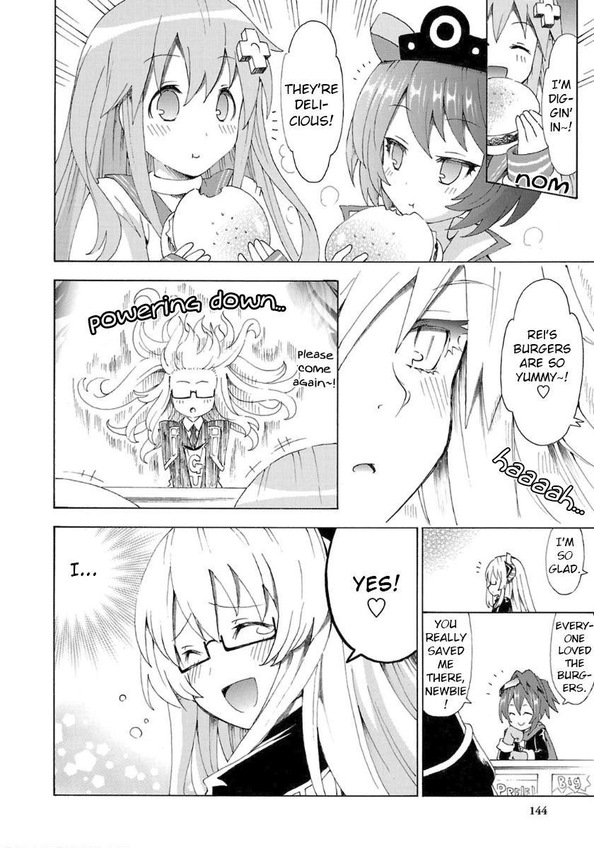 Choujigen Game Neptune - Megami Tsuushin Chapter 35 page 14 - Chapter 35: The Legend of Rei the Unrivaled?!