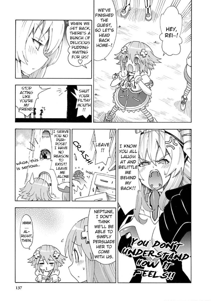 Choujigen Game Neptune - Megami Tsuushin Chapter 35 page 7 - Chapter 35: The Legend of Rei the Unrivaled?!