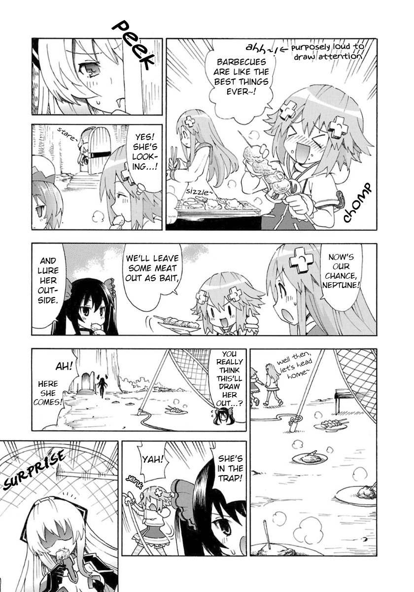 Choujigen Game Neptune - Megami Tsuushin Chapter 35 page 9 - Chapter 35: The Legend of Rei the Unrivaled?!