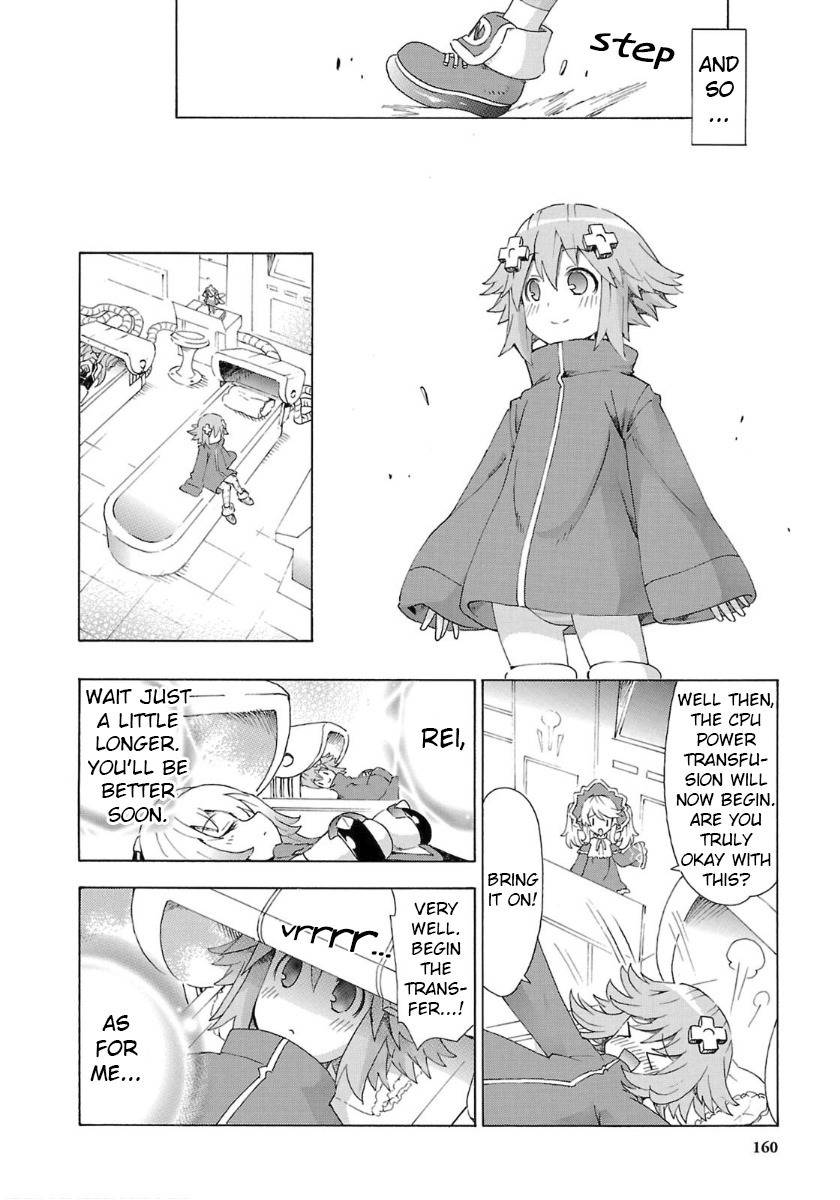 Choujigen Game Neptune - Megami Tsuushin Chapter 36 page 12 - Chapter 36: Goodbye, CPU Power?!