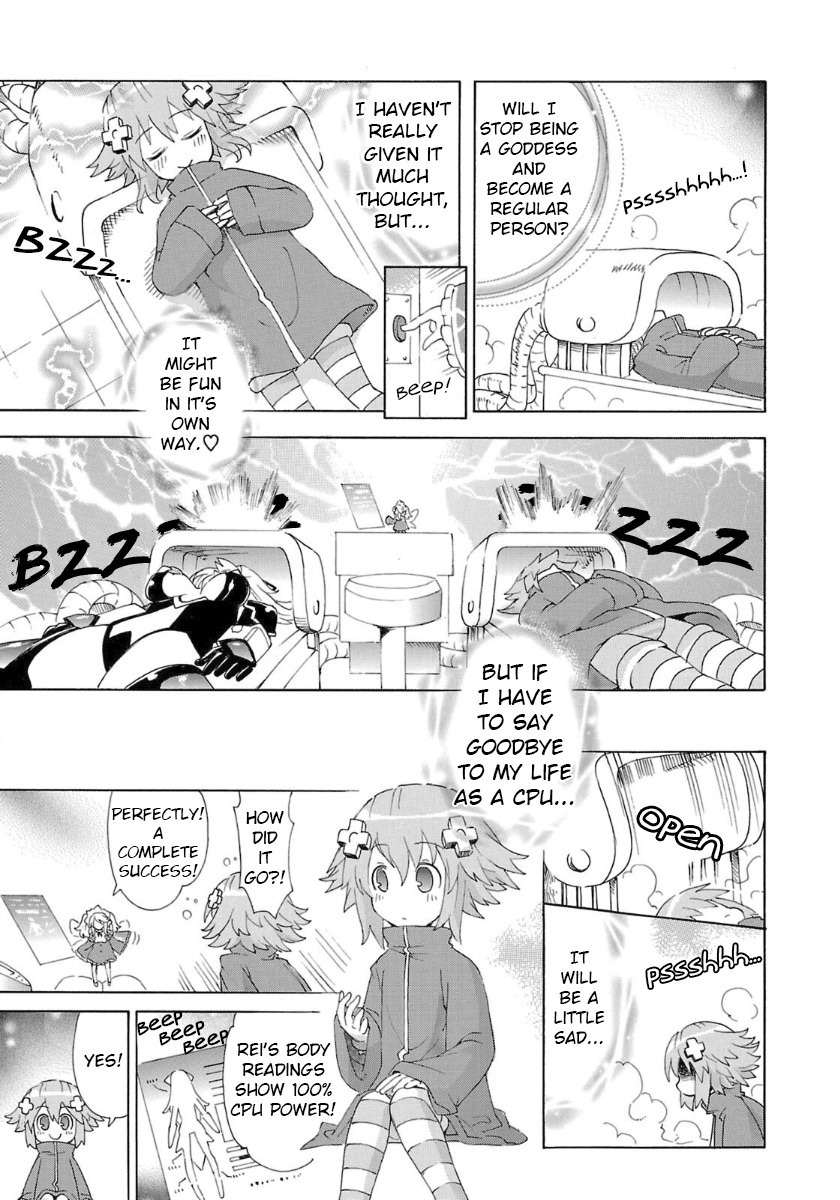Choujigen Game Neptune - Megami Tsuushin Chapter 36 page 13 - Chapter 36: Goodbye, CPU Power?!