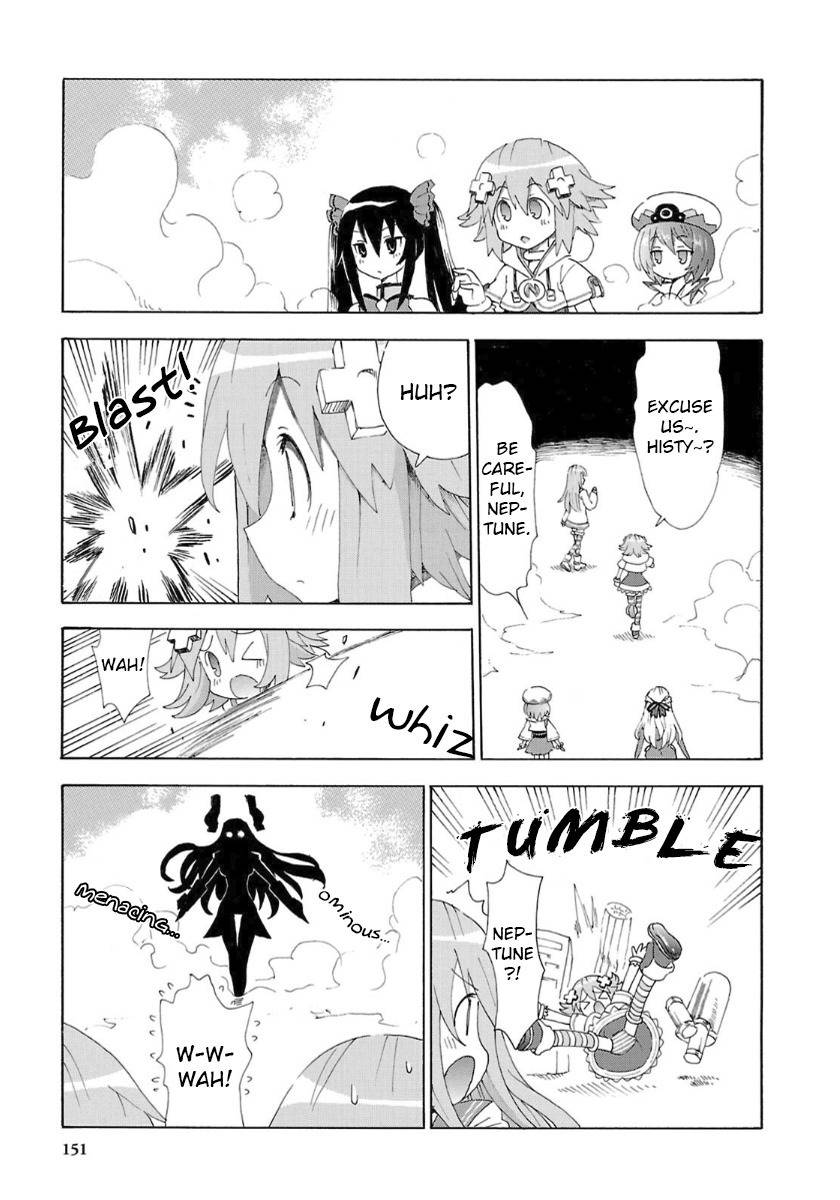 Choujigen Game Neptune - Megami Tsuushin Chapter 36 page 3 - Chapter 36: Goodbye, CPU Power?!