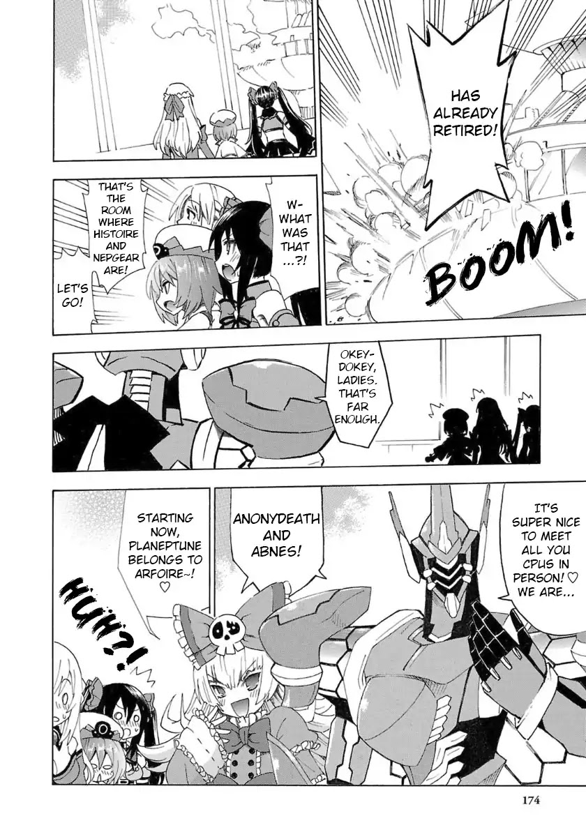Choujigen Game Neptune - Megami Tsuushin Chapter 37 page 8 - Chapter 37: Hold the Reset Button When Turning the Power Off