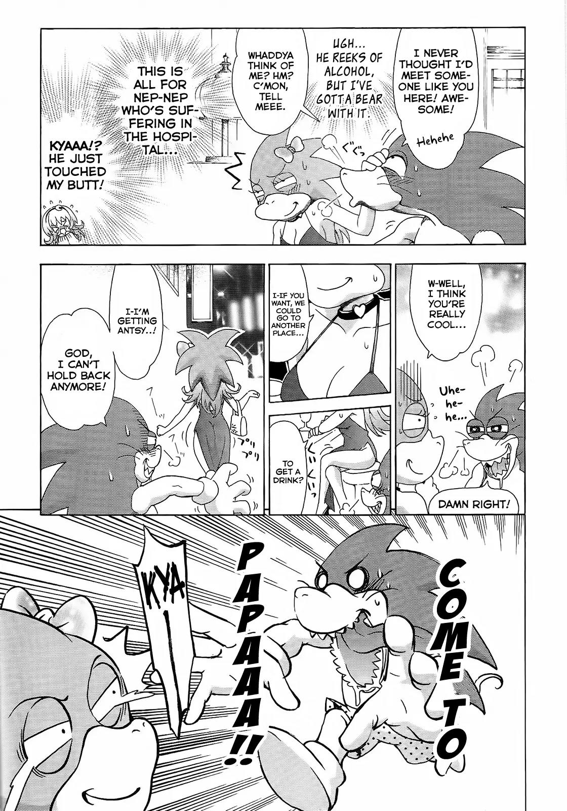 Choujigen Game Neptune - Megami Tsuushin Chapter 4 page 9 - Chapter 4: A Glitch in the HDD
