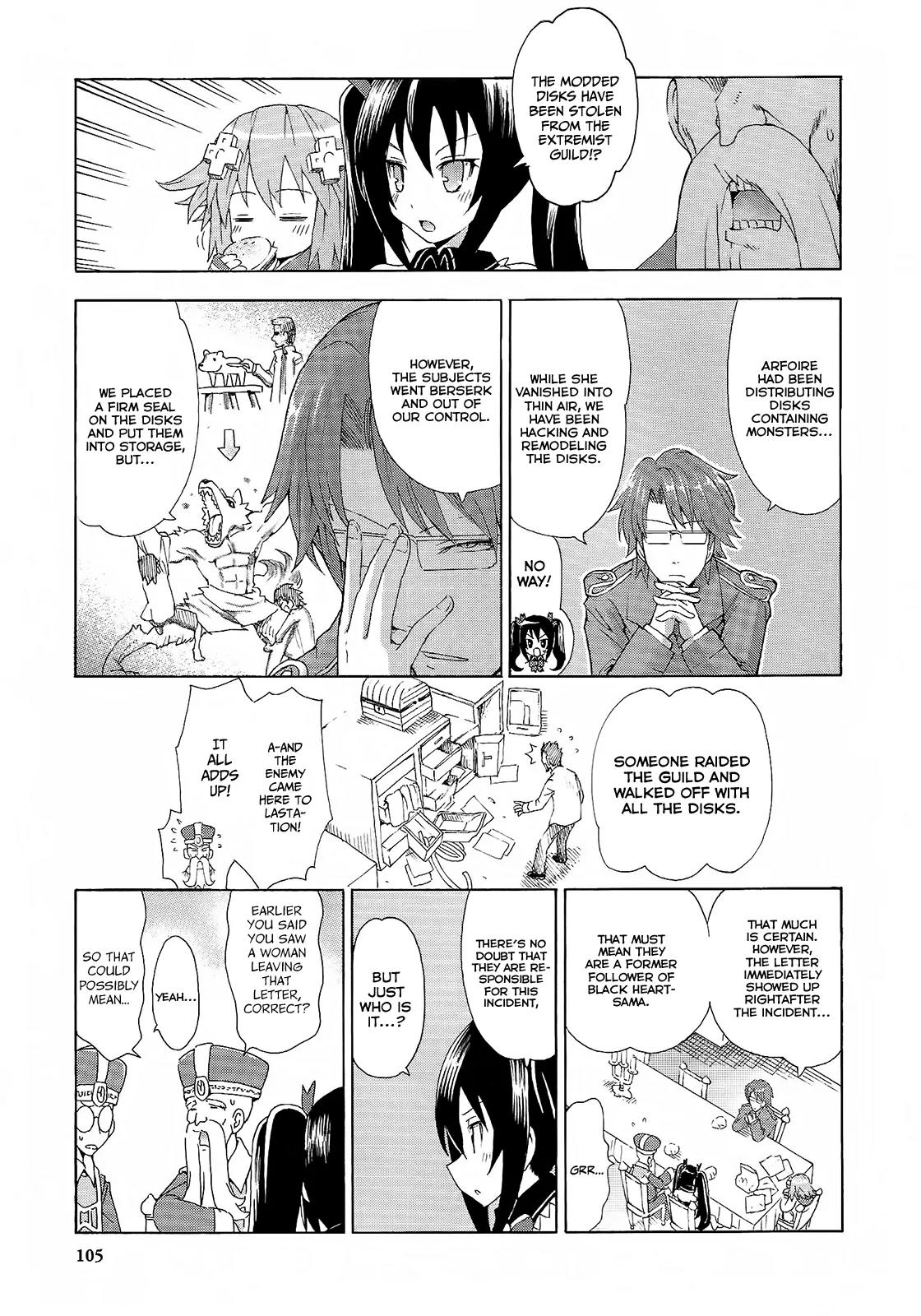 Choujigen Game Neptune - Megami Tsuushin Chapter 6 page 11 - Chapter 6: The Hacking of Lastation Part One