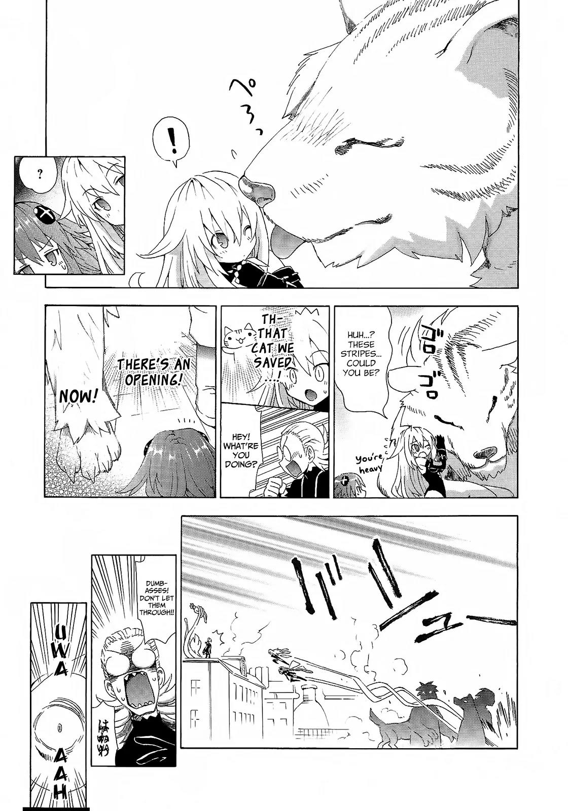 Choujigen Game Neptune - Megami Tsuushin Chapter 7 page 11 - Chapter 7: The Hacking of Lastation Part Two