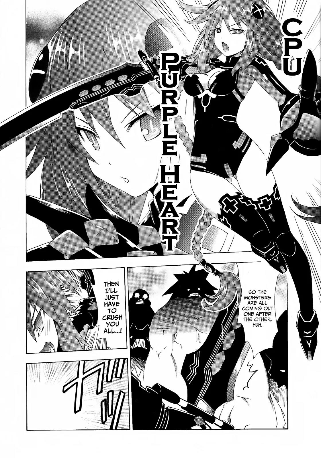 Choujigen Game Neptune - Megami Tsuushin Chapter 7 page 4 - Chapter 7: The Hacking of Lastation Part Two