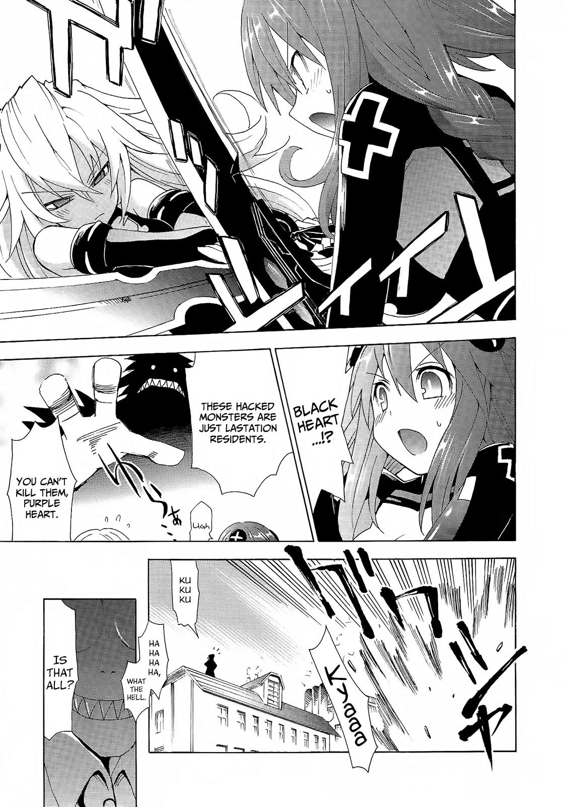 Choujigen Game Neptune - Megami Tsuushin Chapter 7 page 5 - Chapter 7: The Hacking of Lastation Part Two