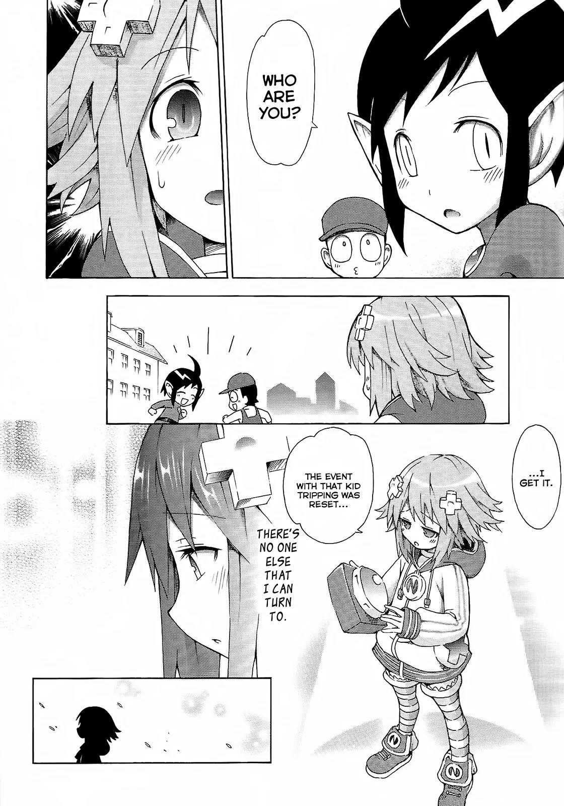 Choujigen Game Neptune - Megami Tsuushin Chapter 8 page 12 - Chapter 8: Save Often ♡