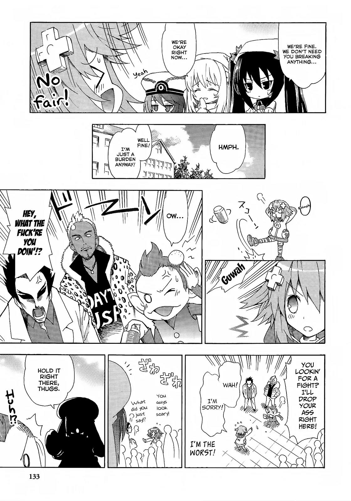 Choujigen Game Neptune - Megami Tsuushin Chapter 8 page 3 - Chapter 8: Save Often ♡