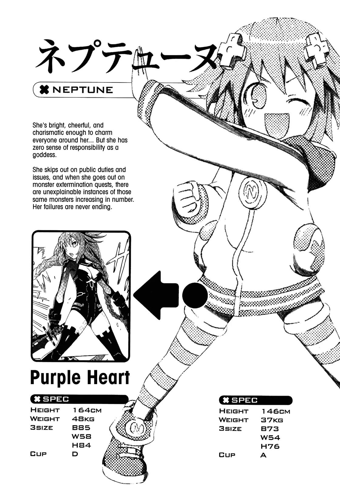 Choujigen Game Neptune - Megami Tsuushin Chapter 9.5 page 10 - Chapter 9.5: Omake