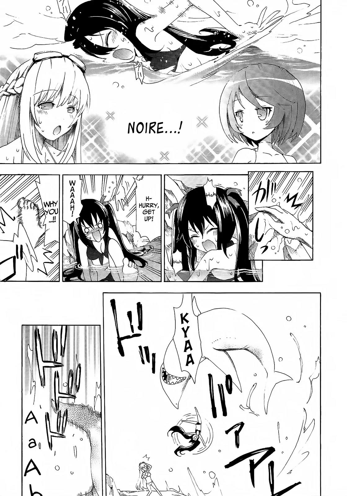 Choujigen Game Neptune - Megami Tsuushin Chapter 9 page 13 - Chapter 9: Ever Blue Exercise