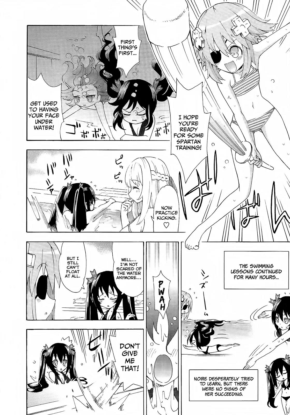 Choujigen Game Neptune - Megami Tsuushin Chapter 9 page 8 - Chapter 9: Ever Blue Exercise