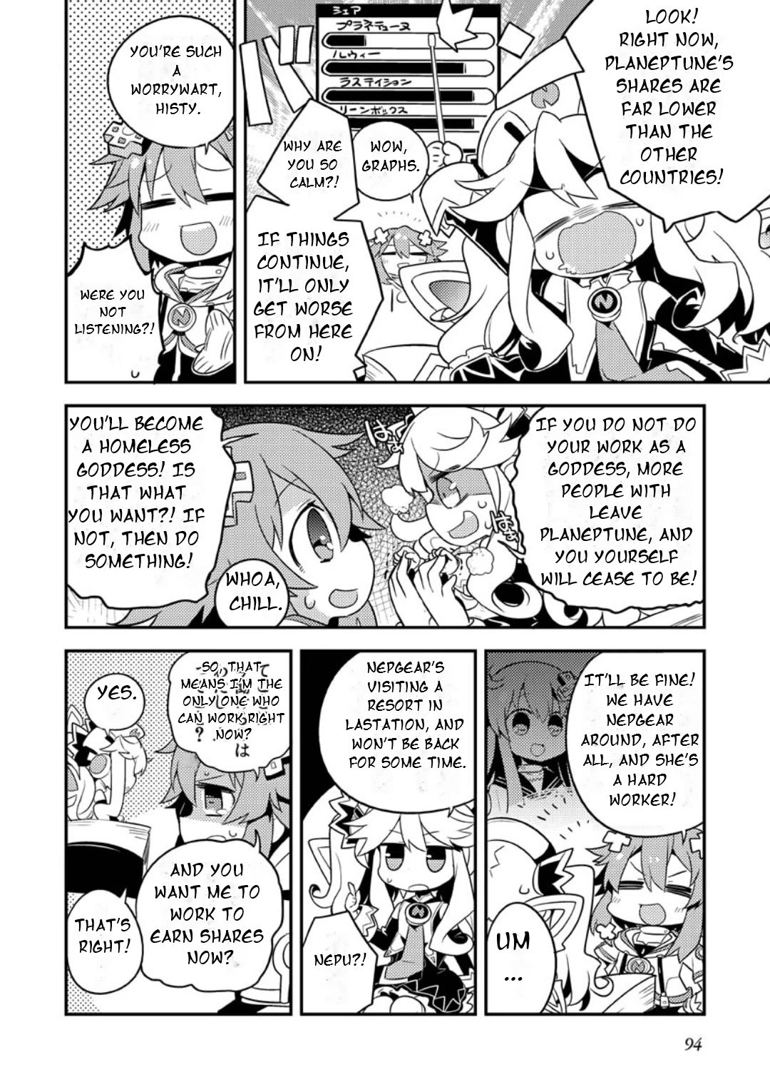 Choujigen Game Neptune: The Animation - Dengeki Comic Anthology Chapter 11 page 3 - Chapter 11: Share Shock