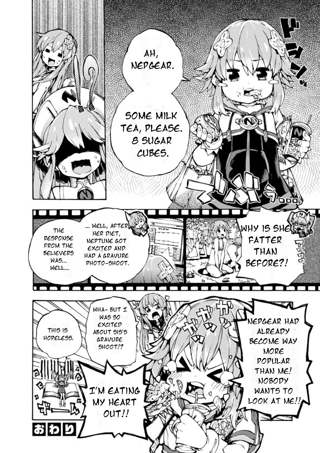 Choujigen Game Neptune: The Animation - Dengeki Comic Anthology Chapter 12 page 15 - Chapter 12: I Love My Big Sister