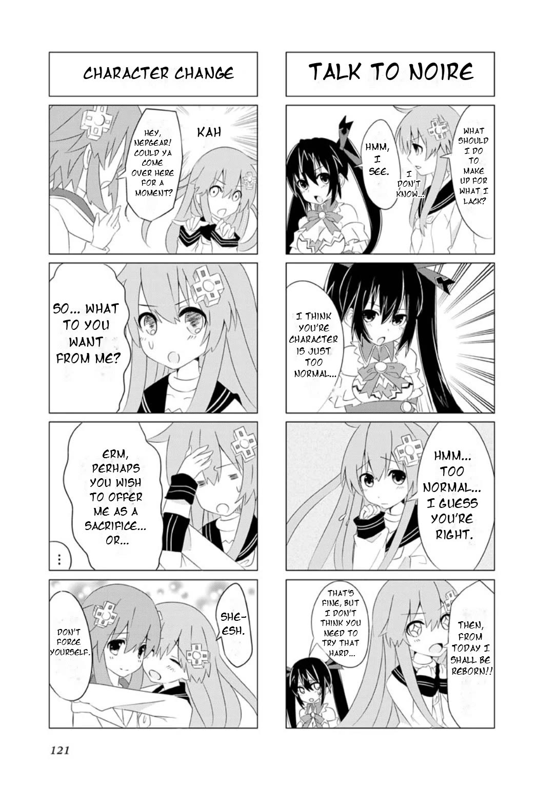 Choujigen Game Neptune: The Animation - Dengeki Comic Anthology Chapter 14 page 4 - Chapter 14: Nepgear's Day [END]