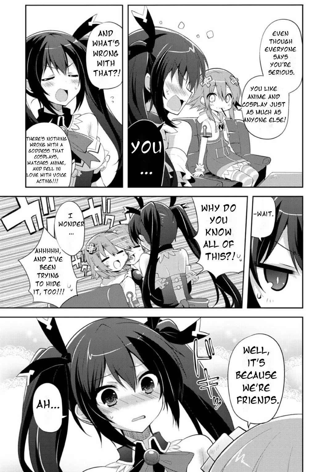 Choujigen Game Neptune: The Animation - Dengeki Comic Anthology Chapter 4 page 6 - Chapter 4: Neptune's Idol Plan