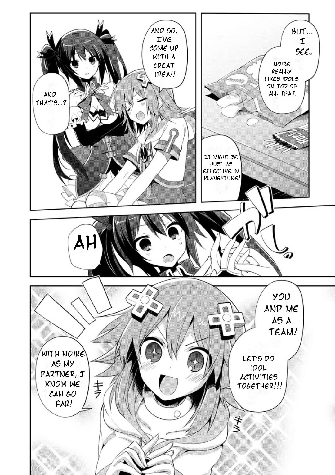 Choujigen Game Neptune: The Animation - Dengeki Comic Anthology Chapter 4 page 7 - Chapter 4: Neptune's Idol Plan