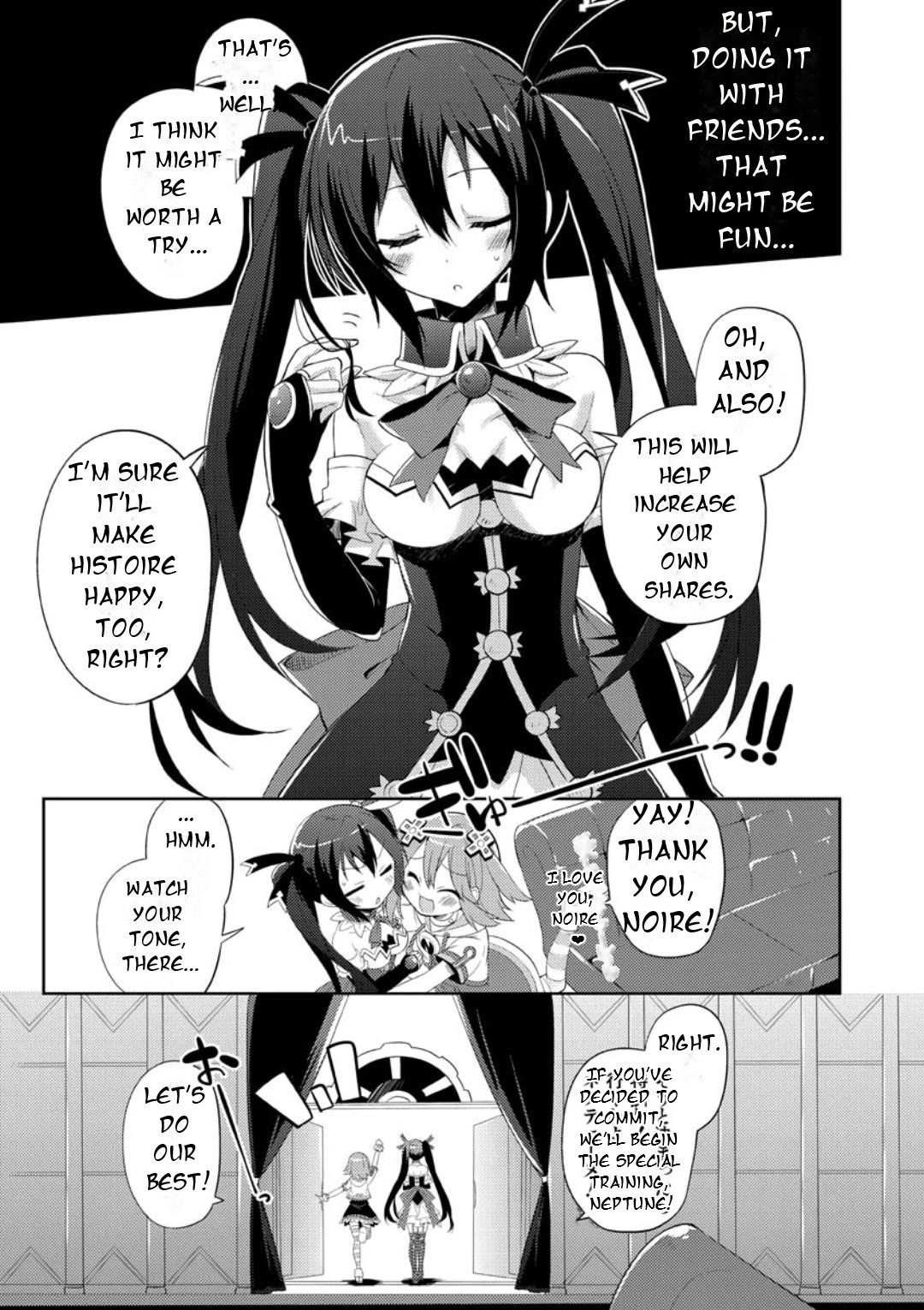 Choujigen Game Neptune: The Animation - Dengeki Comic Anthology Chapter 4 page 8 - Chapter 4: Neptune's Idol Plan