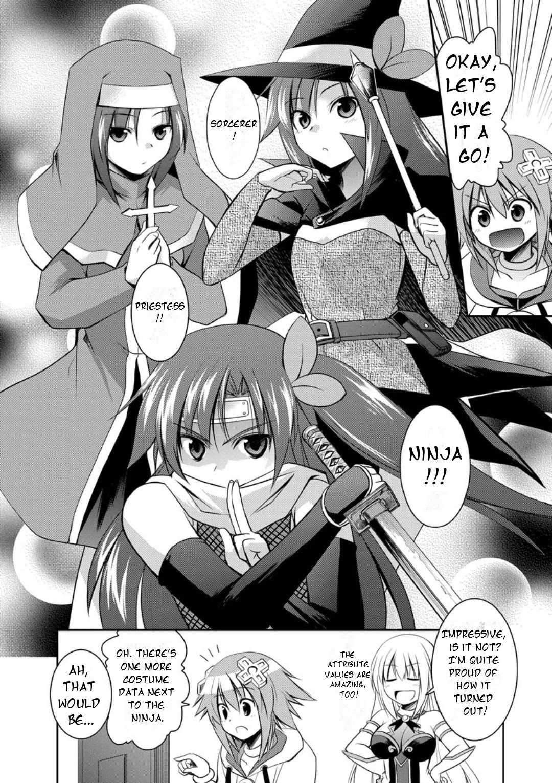 Choujigen Game Neptune: The Animation - Dengeki Comic Anthology Chapter 5 page 11 - Chapter 5: IF's Holiday