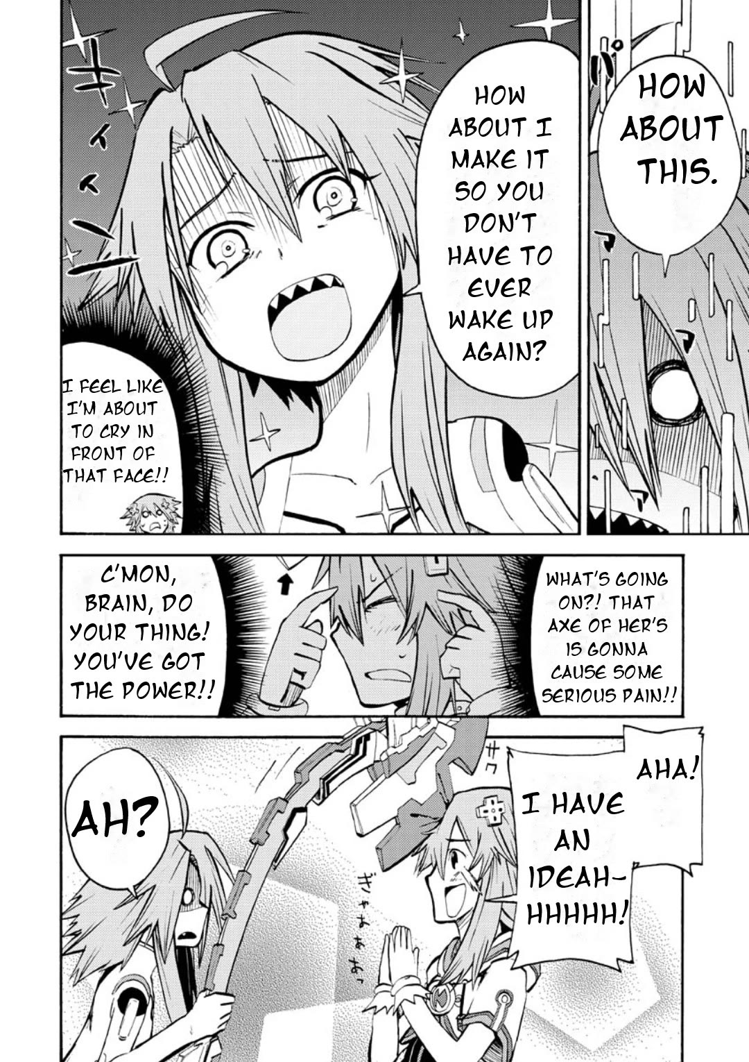 Choujigen Game Neptune: The Animation - Dengeki Comic Anthology Chapter 6 page 3 - Chapter 6: Blanc's Country Affairs!
