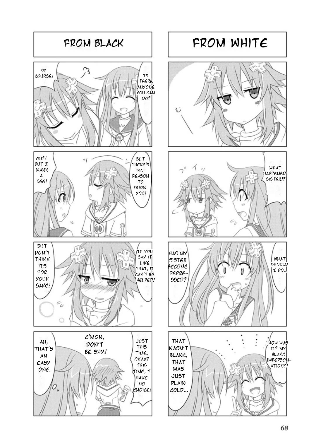 Choujigen Game Neptune: The Animation - Dengeki Comic Anthology Chapter 8 page 3 - Chapter 8: Goddesses of the Hyperdimension