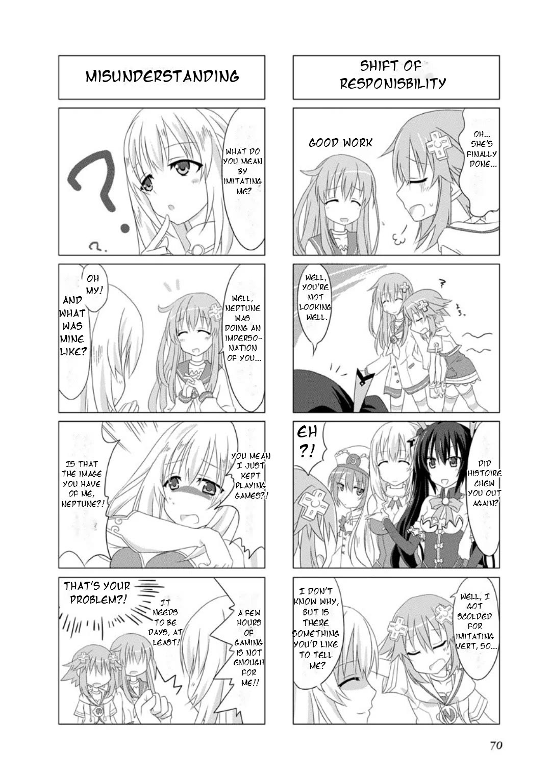Choujigen Game Neptune: The Animation - Dengeki Comic Anthology Chapter 8 page 5 - Chapter 8: Goddesses of the Hyperdimension
