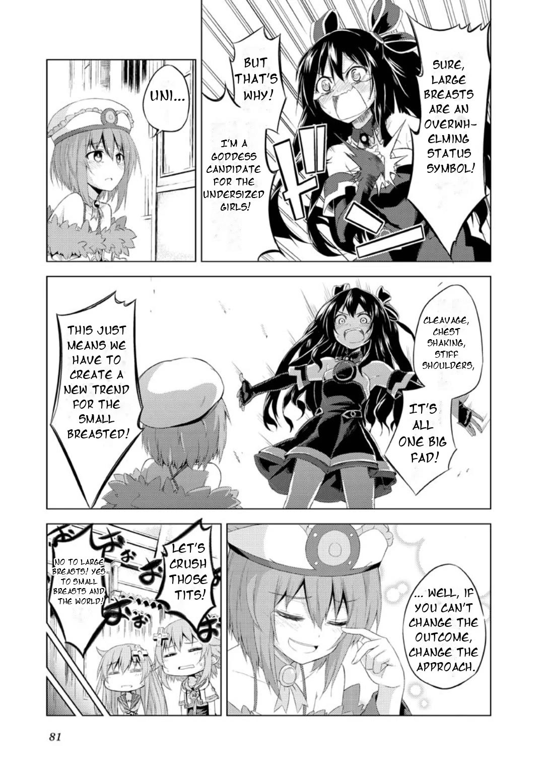 Choujigen Game Neptune: The Animation - Dengeki Comic Anthology Chapter 9 page 10 - Chapter 9: Blanc's Revolution