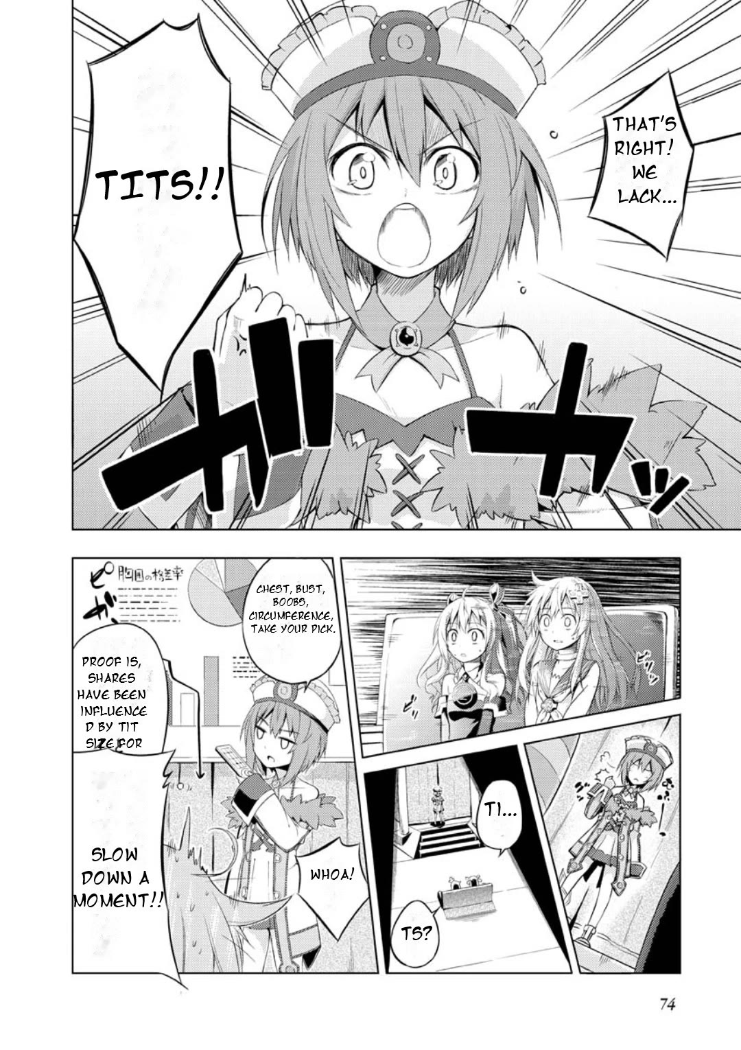 Choujigen Game Neptune: The Animation - Dengeki Comic Anthology Chapter 9 page 3 - Chapter 9: Blanc's Revolution
