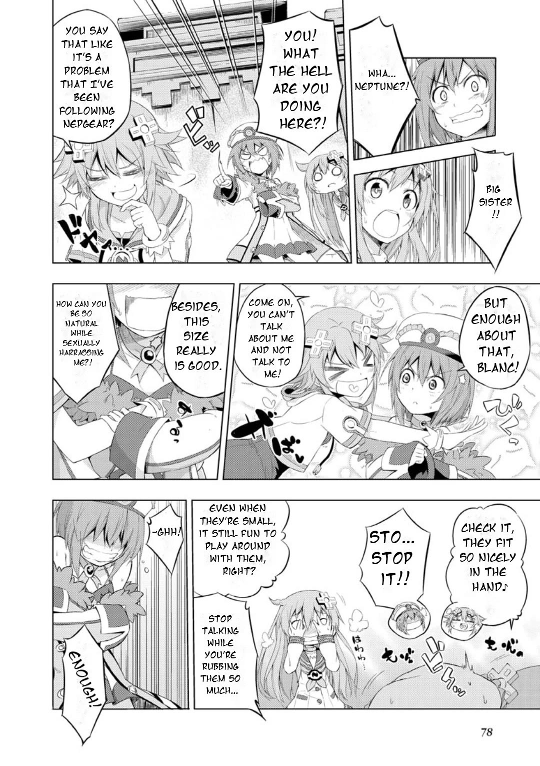 Choujigen Game Neptune: The Animation - Dengeki Comic Anthology Chapter 9 page 7 - Chapter 9: Blanc's Revolution